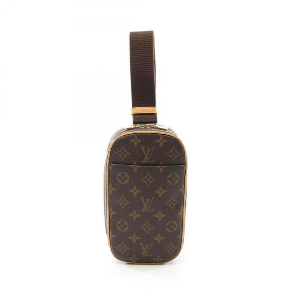 LOUIS VUITTON Brown Monogram Leather Fanny Pack - Picture 1 of 8